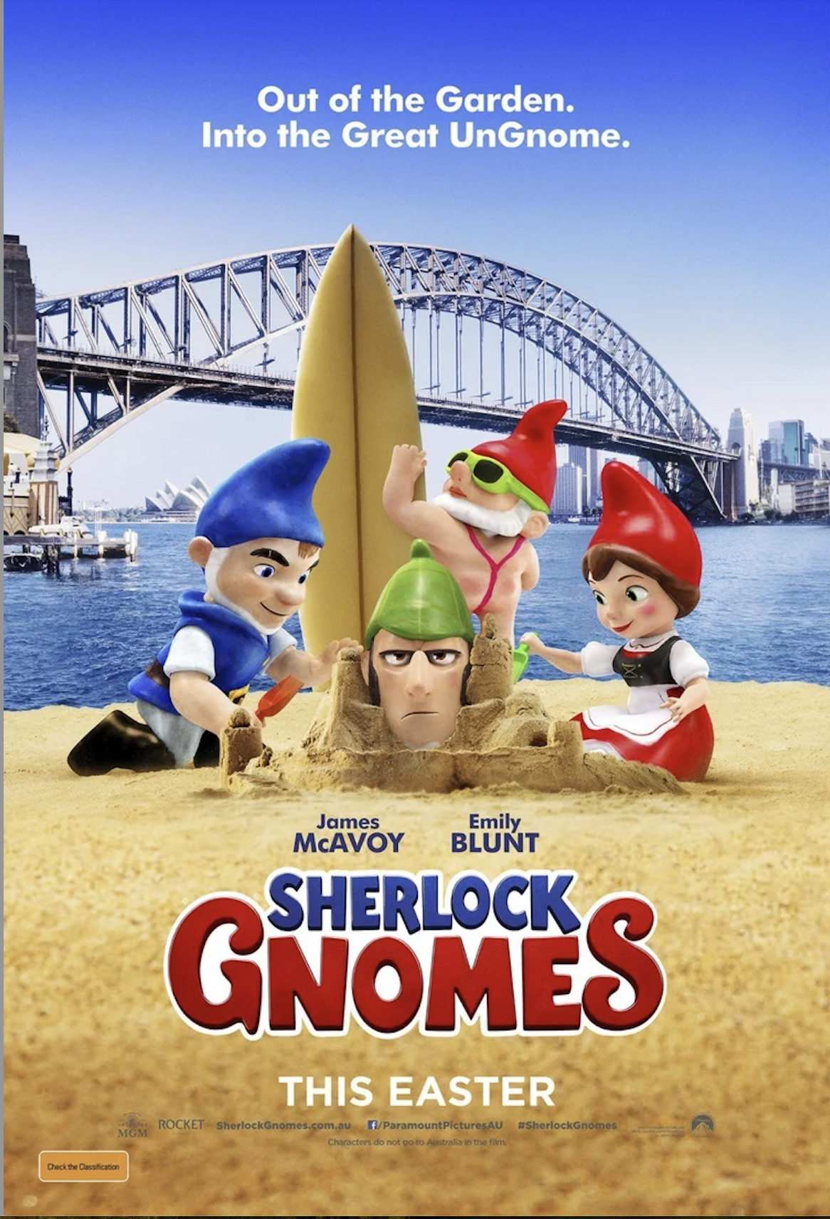 Sherlock Gnomes poster